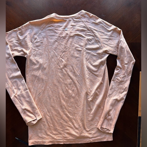 Lululemon Athletica Blush Long Sleeve Top size 12 - Picture 6 of 9